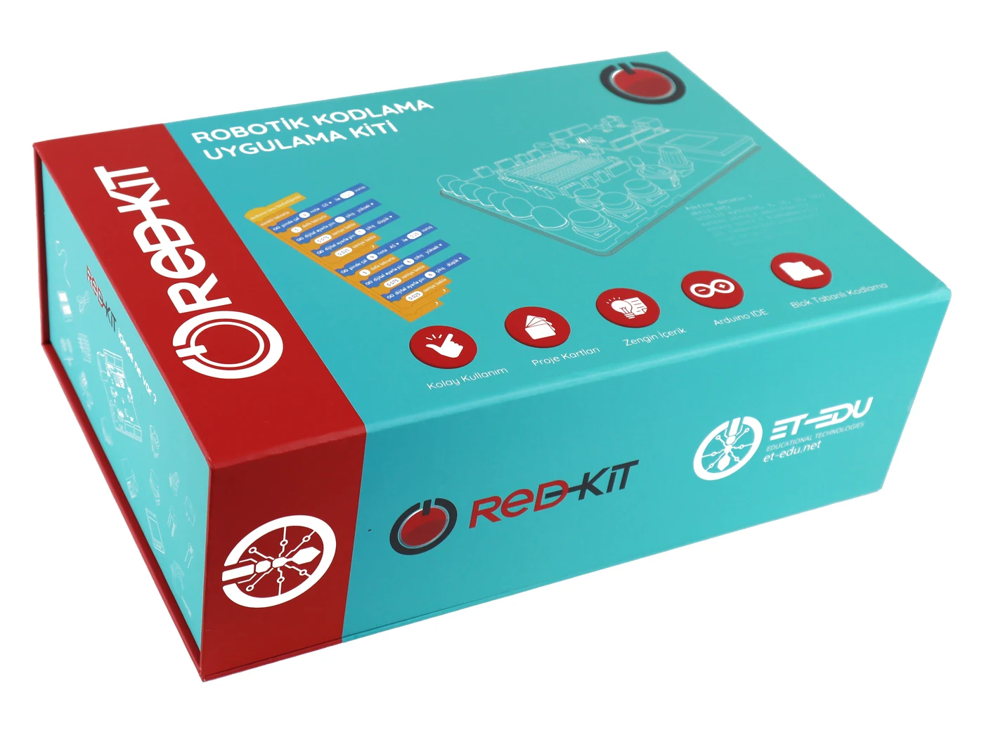 red-Kit robotik kodlama uygulama kiti kutusu