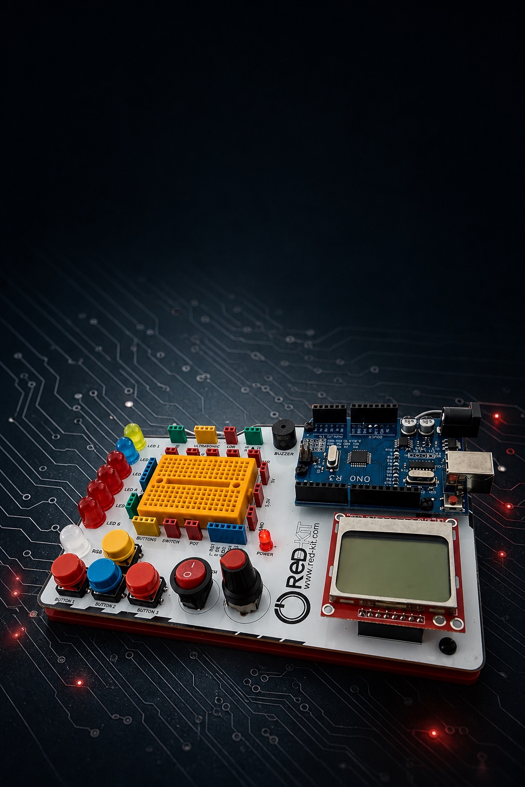 Gerçek red-Kit elektronik kodlama uygulama kartı
